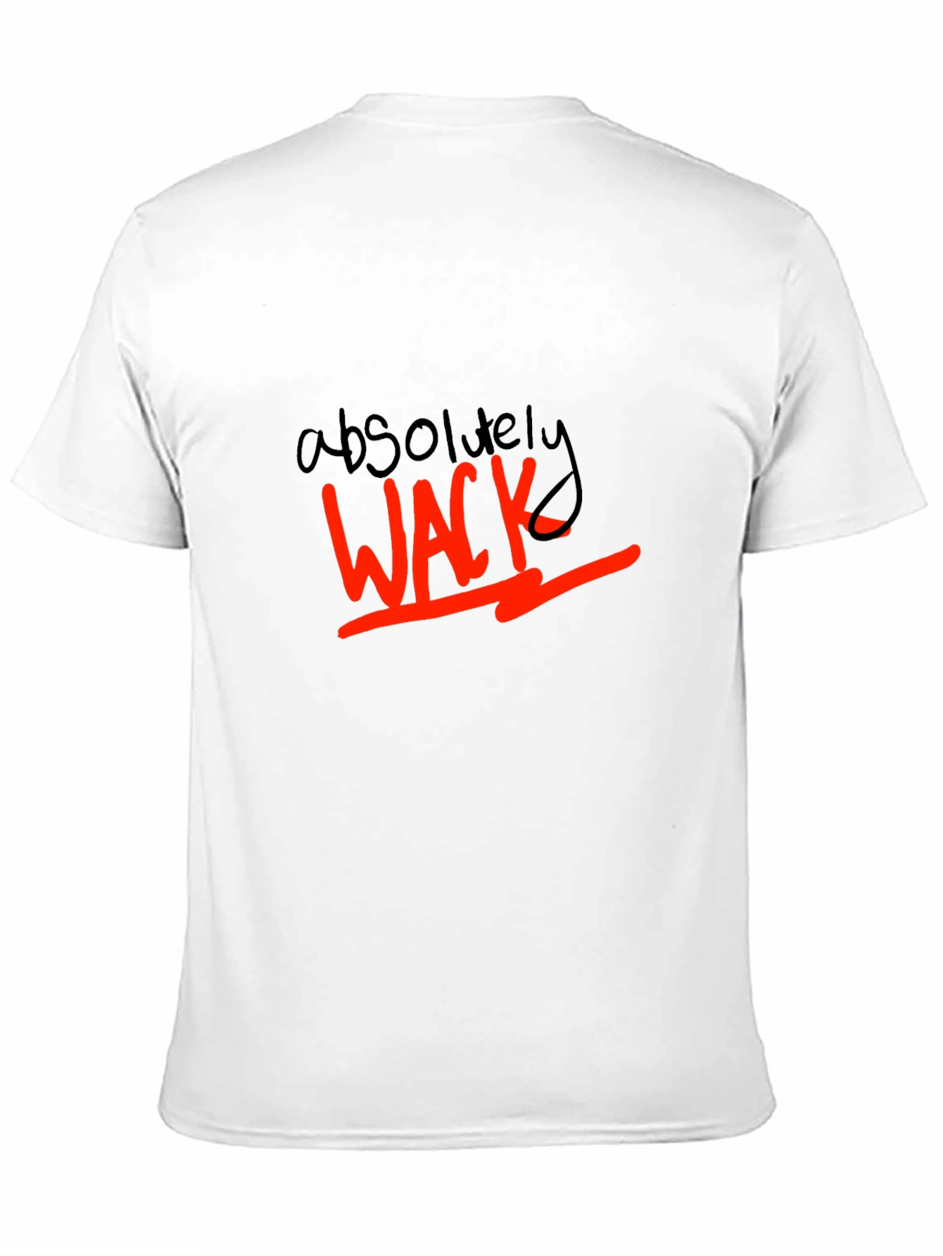 Absolutely Wack Graphic Tee - Black T-Shirt