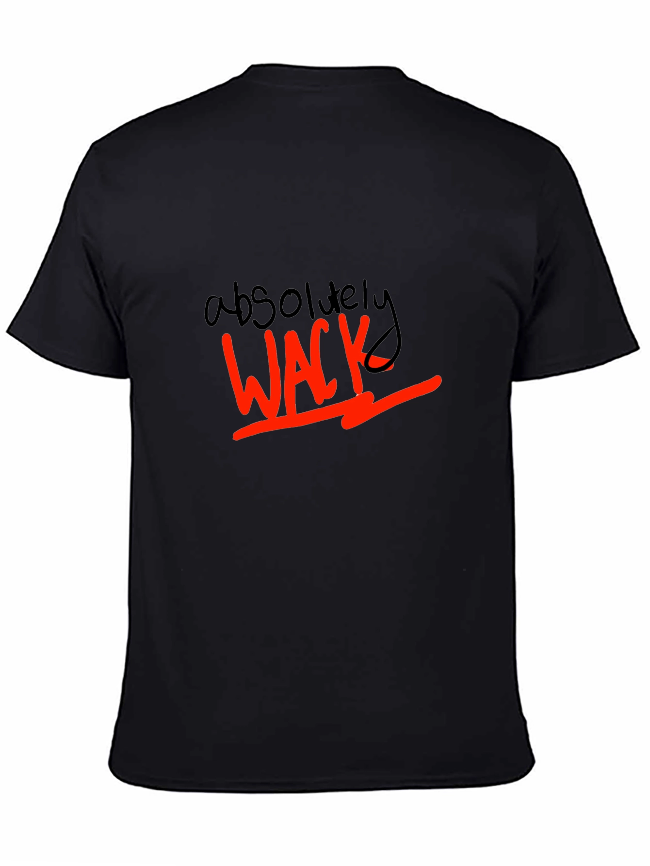 Absolutely Wack Graphic Tee - Black T-Shirt