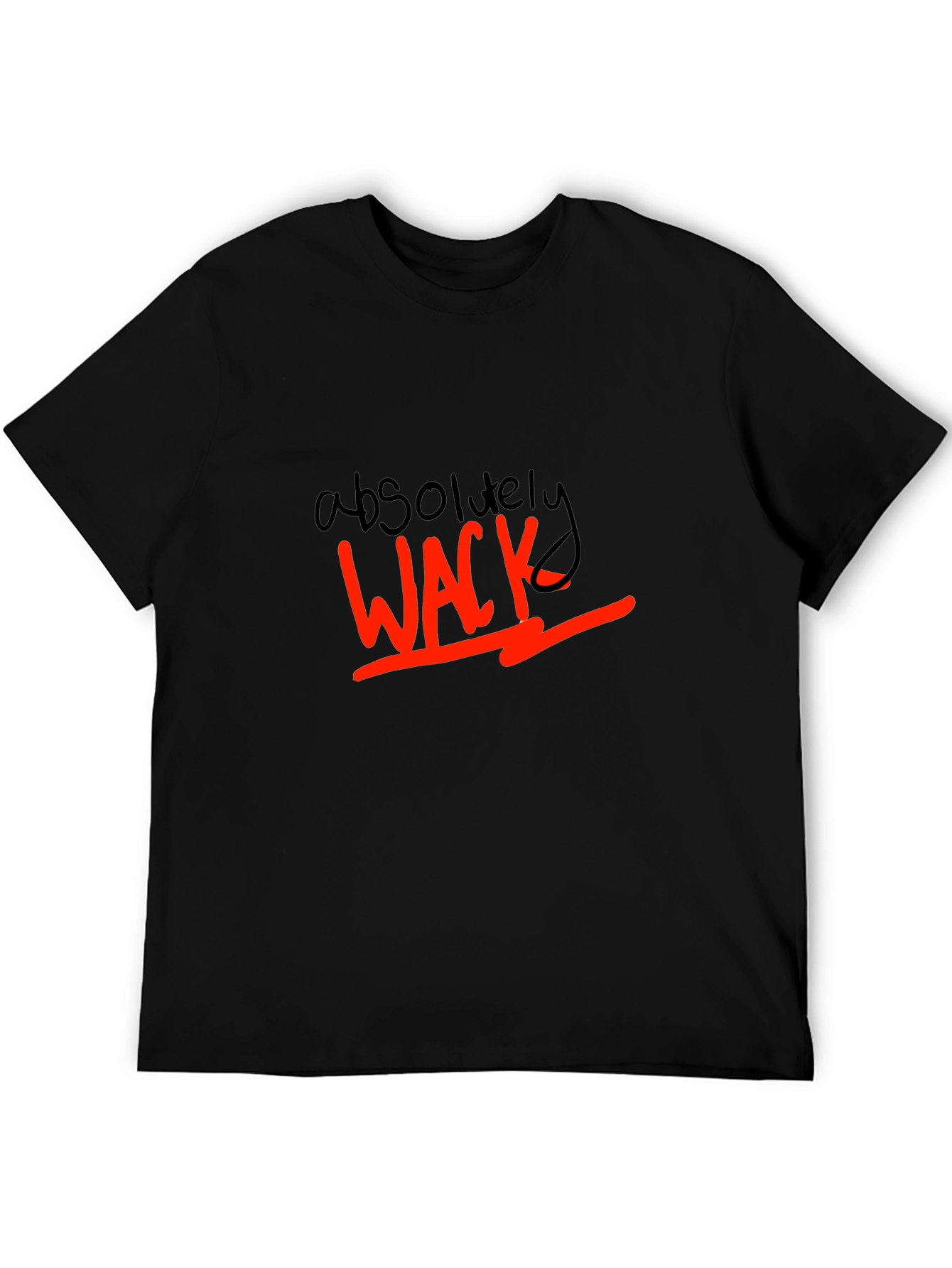 Absolutely Wack Graphic Tee - Black T-Shirt