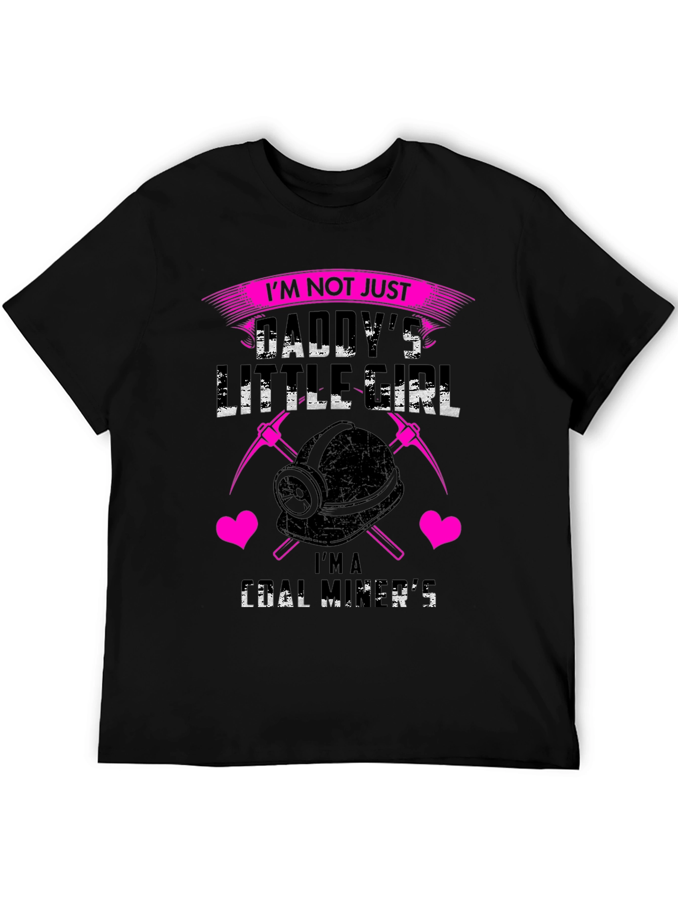 Daddys Coal Miner Girl T-Shirt
