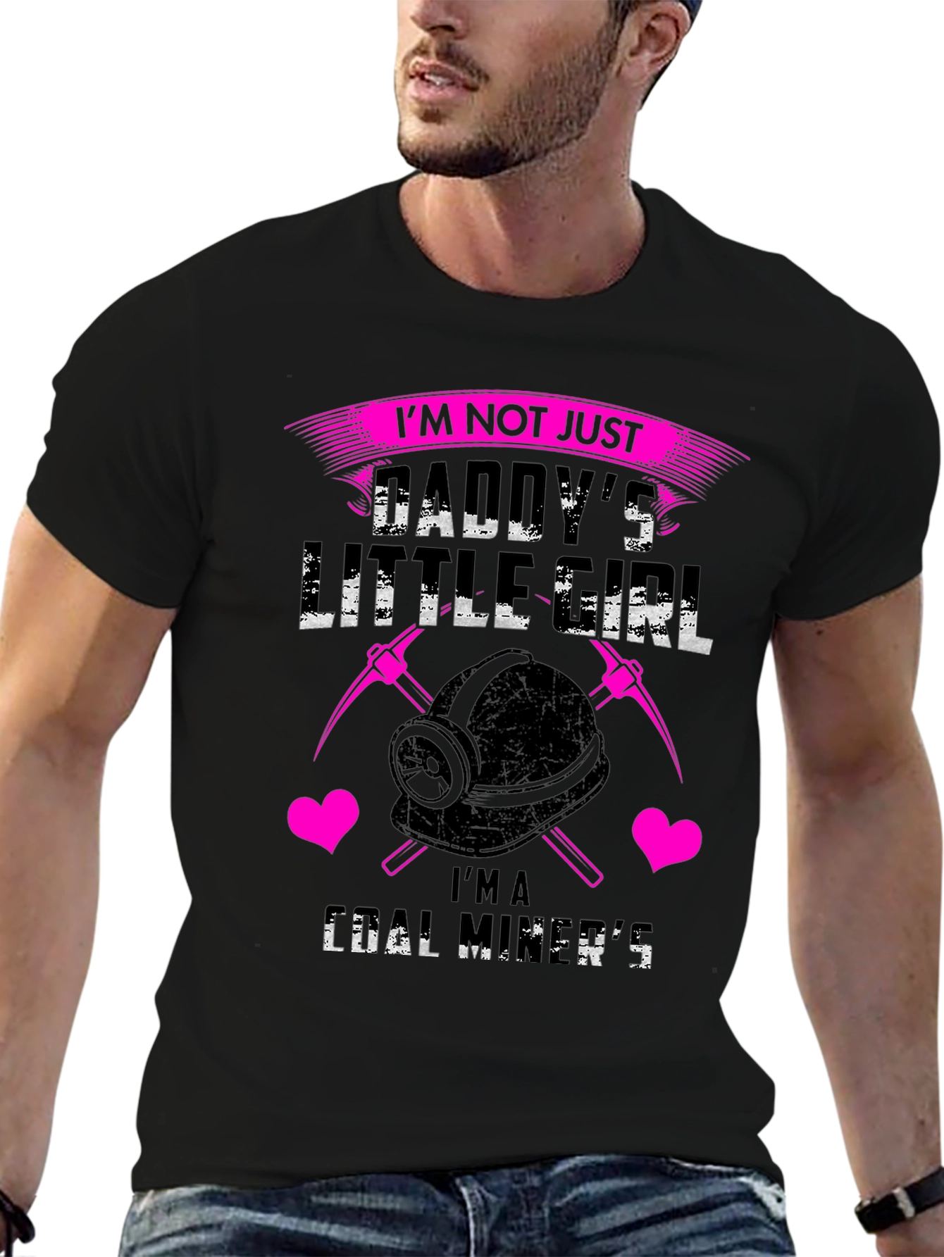 Daddys Coal Miner Girl T-Shirt