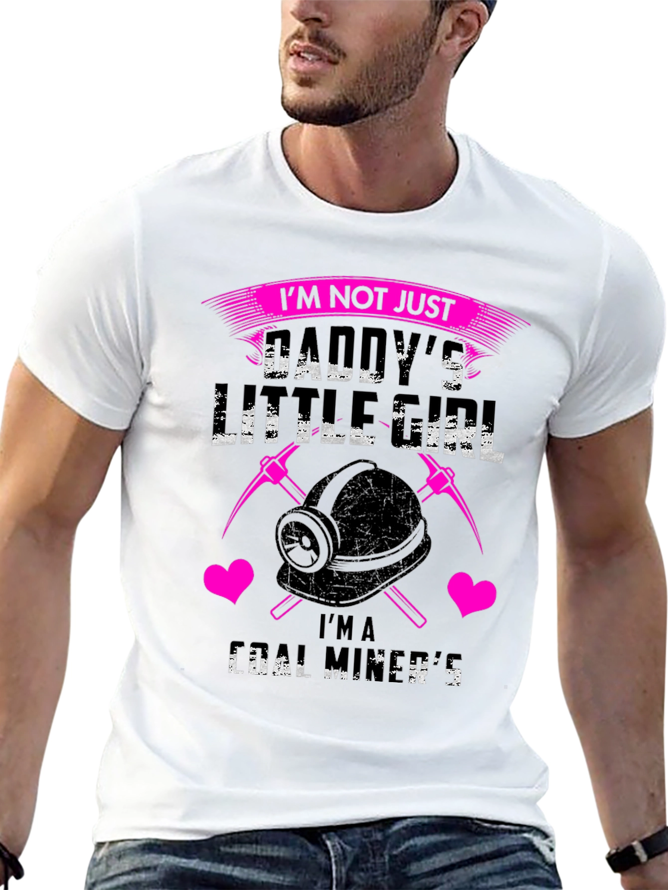 Daddys Coal Miner Girl T-Shirt