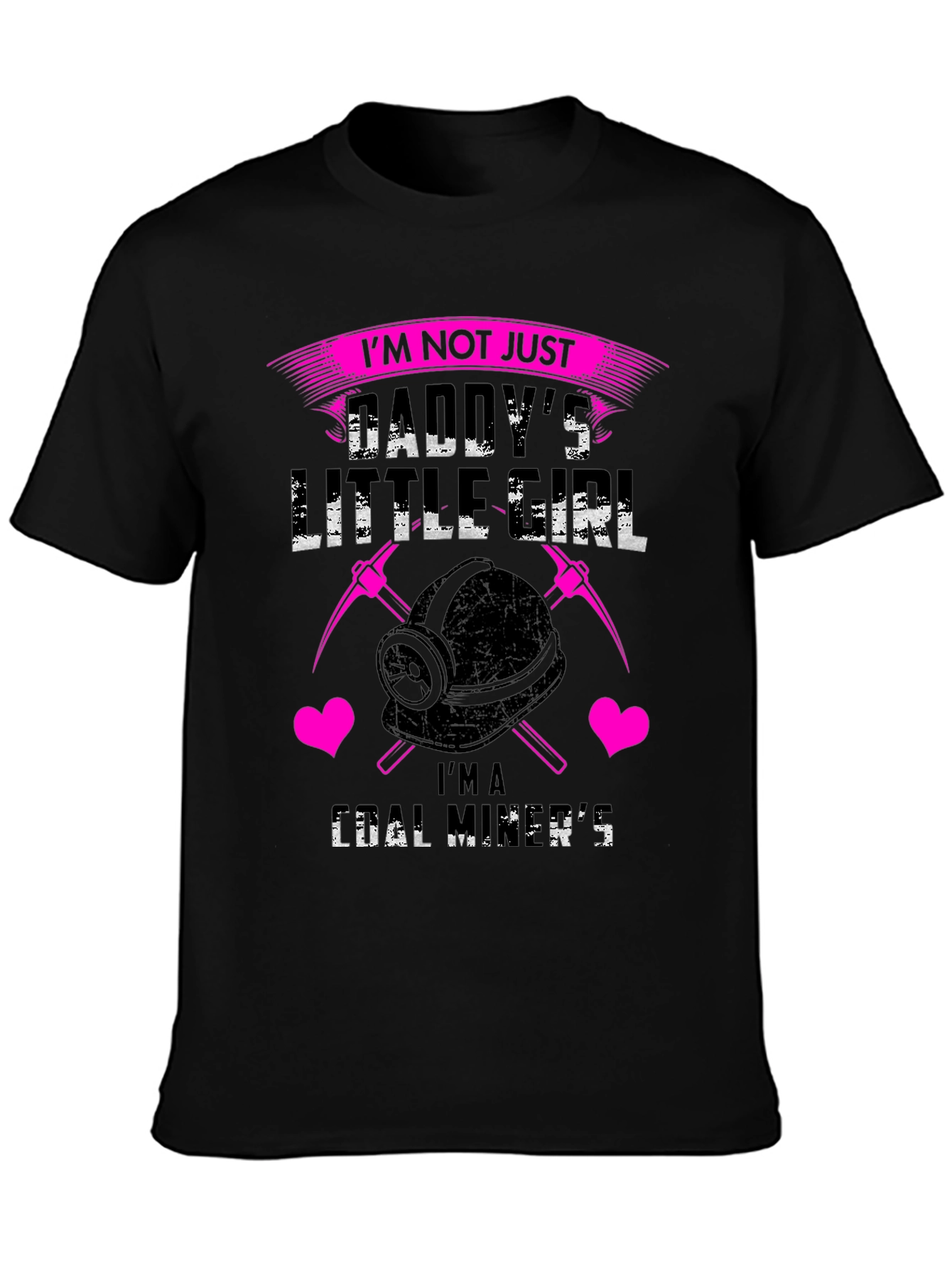 Daddys Coal Miner Girl T-Shirt
