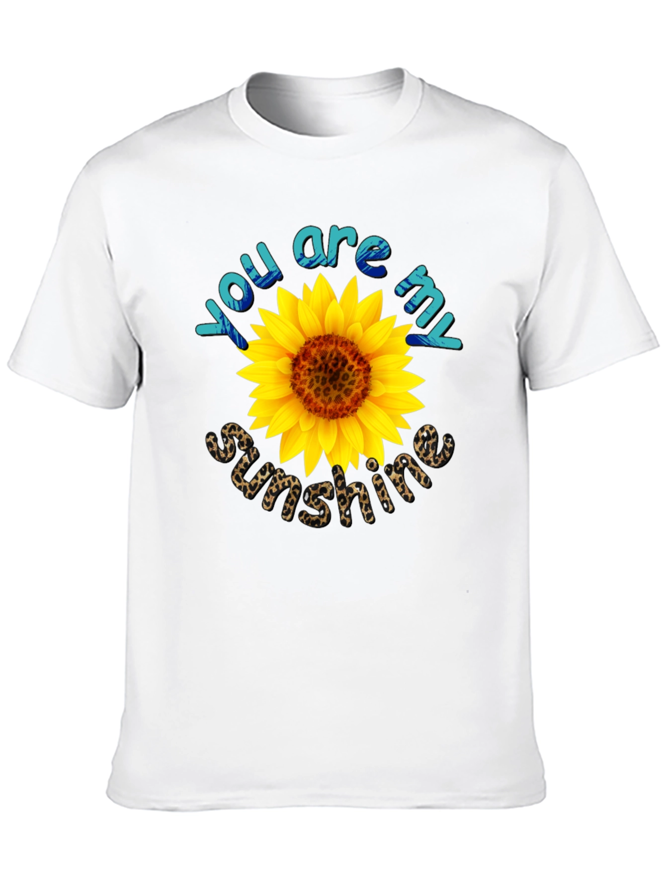 You Are My Sunshine Sunflower Graphic Tee