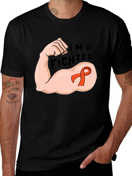 Im A Fighter T-Shirt - Awareness Ribbon Graphic Tee