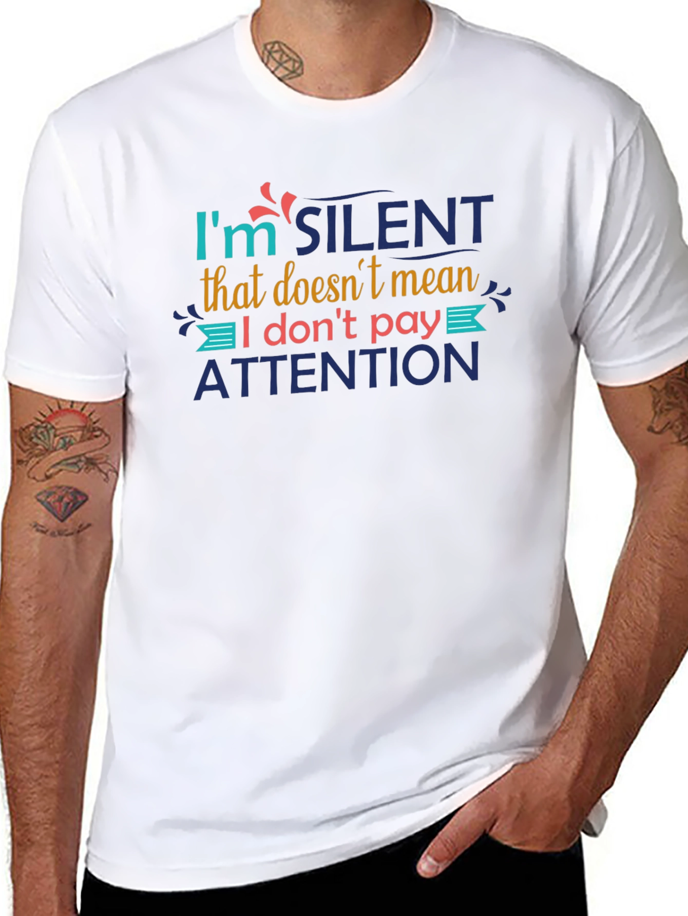 Im Silent Attention T-Shirt