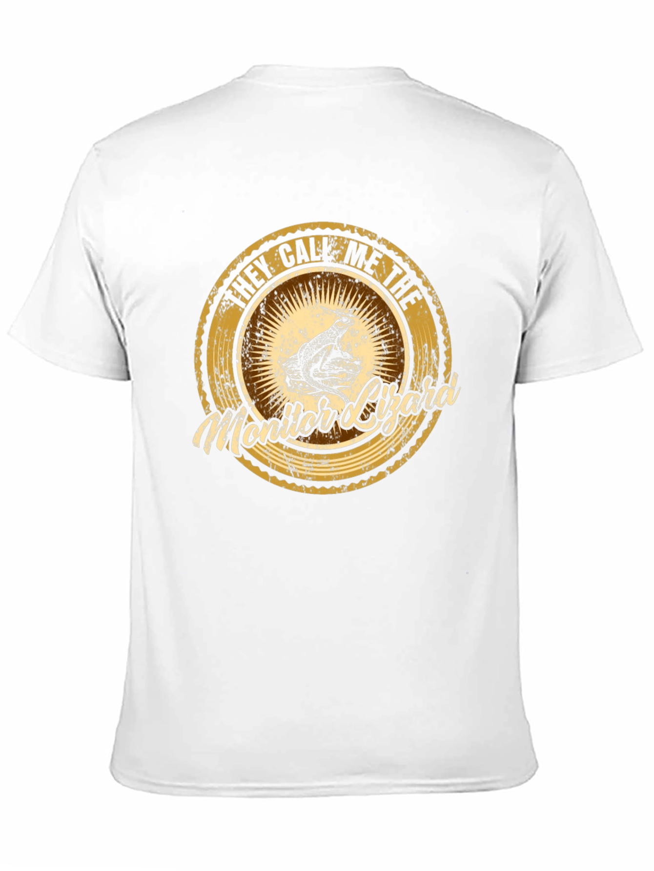 They Call Me The Monitor Lizard Black T-Shirt