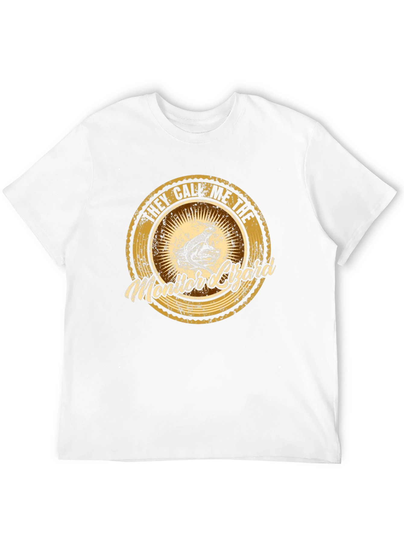 They Call Me The Monitor Lizard Black T-Shirt