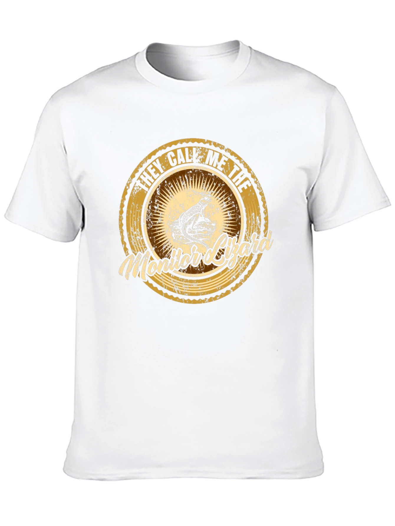 They Call Me The Monitor Lizard Black T-Shirt