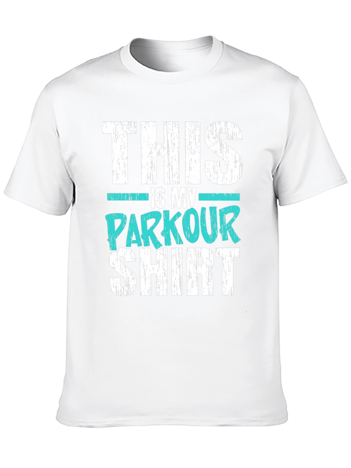 This is My Parkour Shirt - Black Graphic Tee