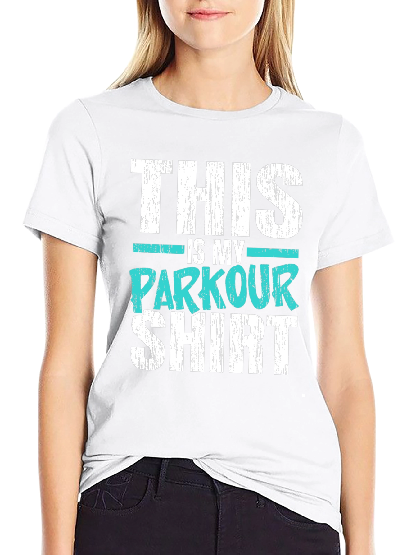 This is My Parkour Shirt - Black Graphic Tee