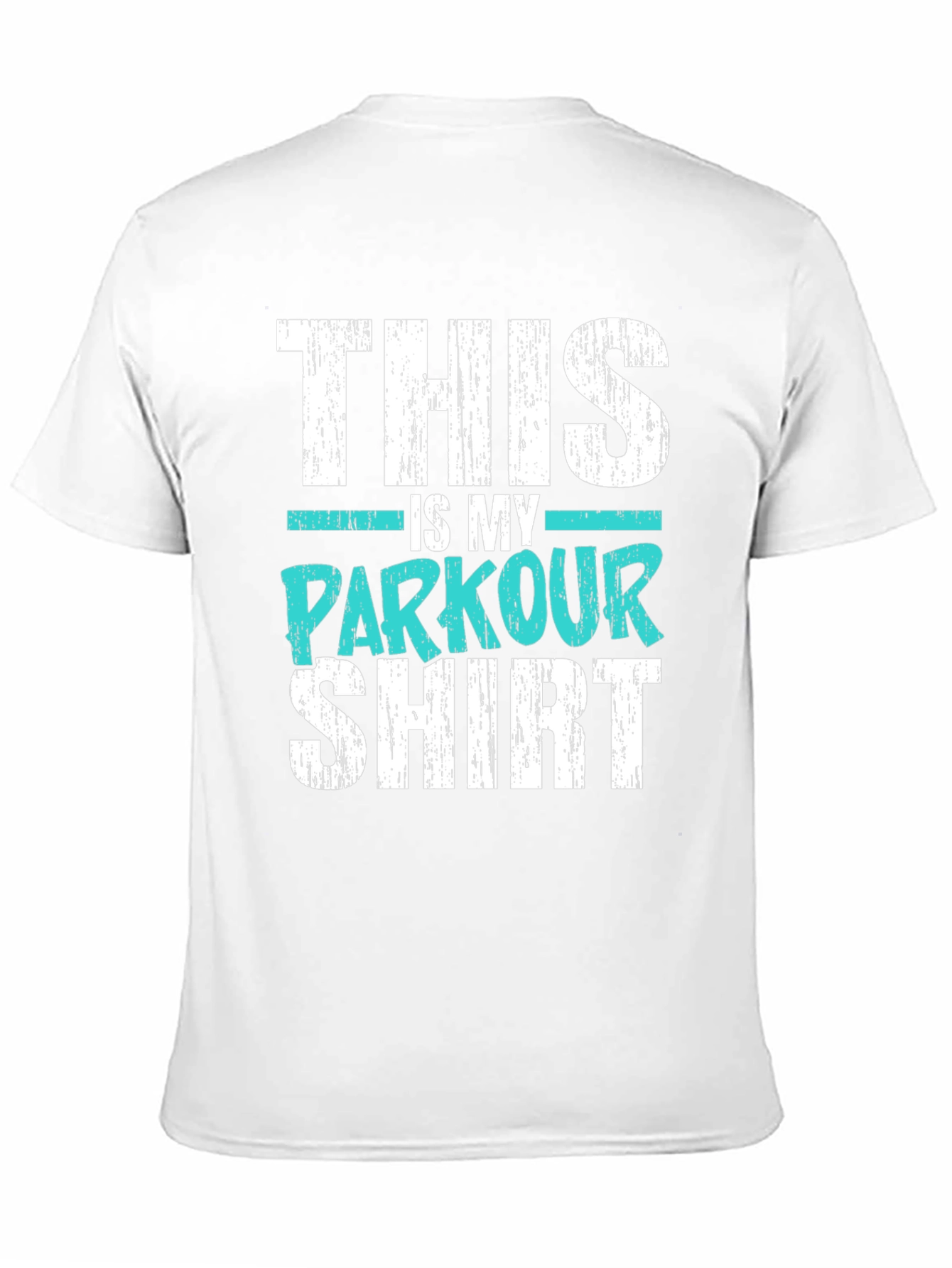 This is My Parkour Shirt - Black Graphic Tee