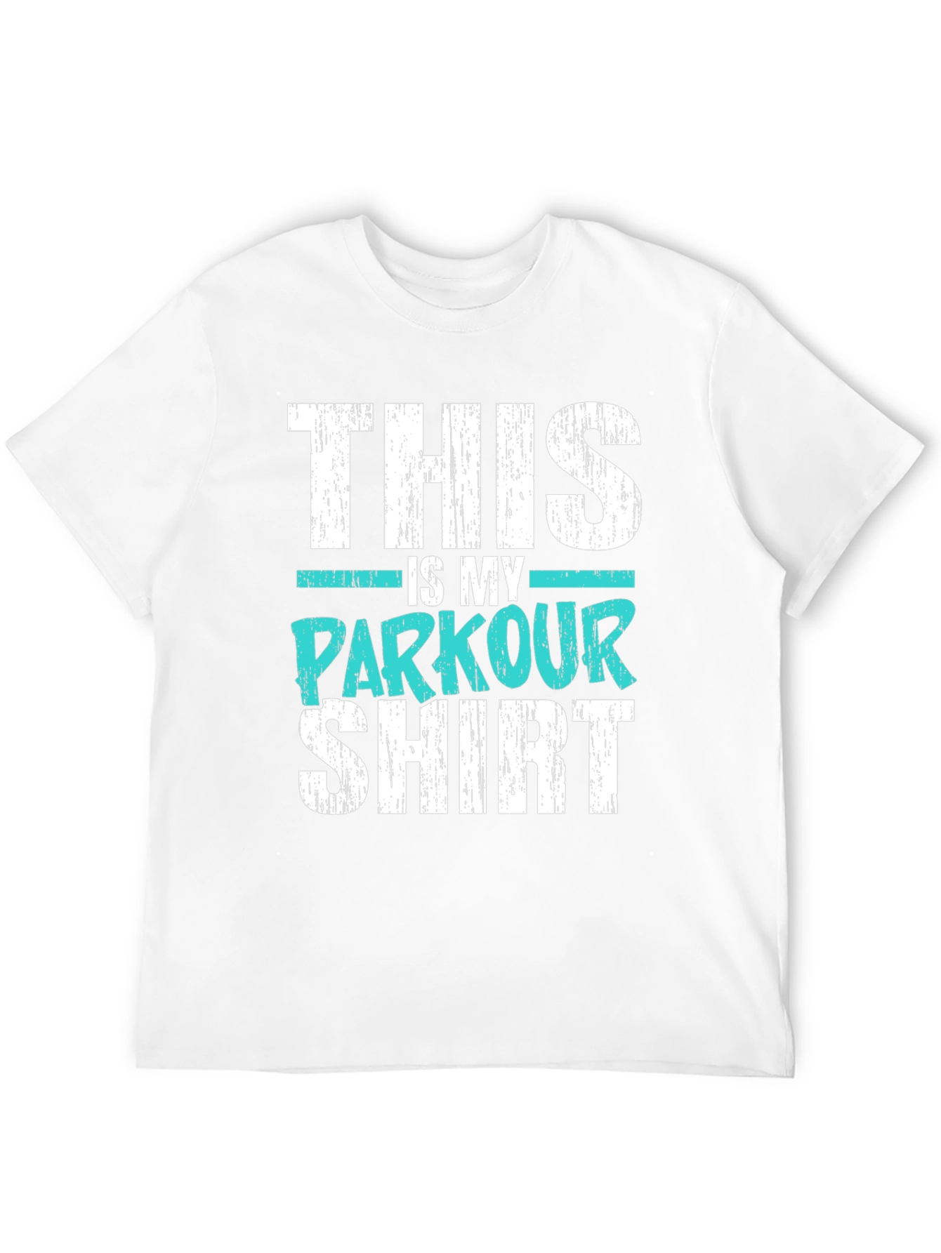 This is My Parkour Shirt - Black Graphic Tee
