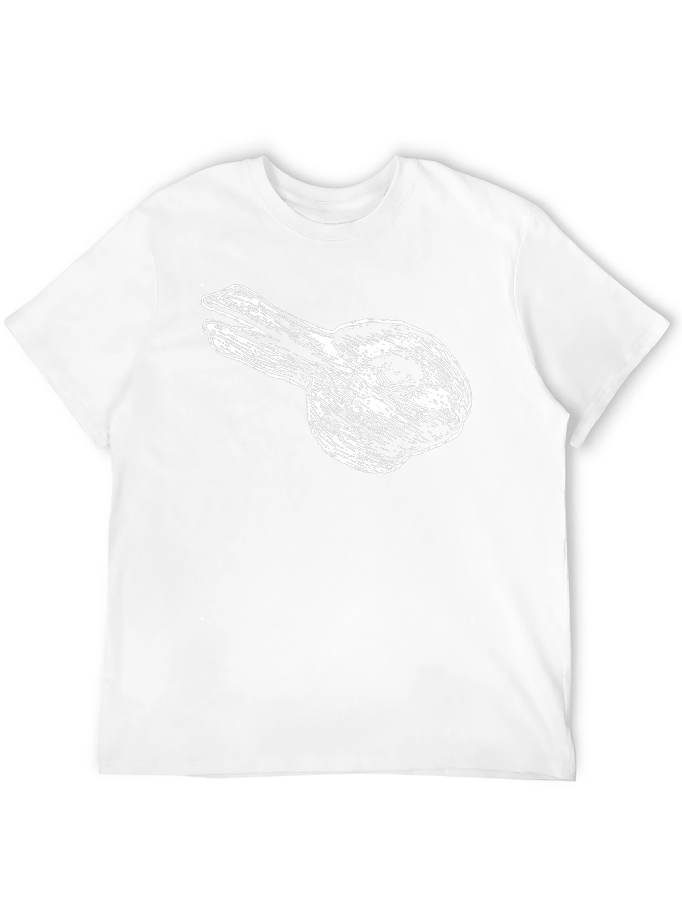 Rabbit Duck Illusion T-Shirt - Optical Brain Teaser Tee