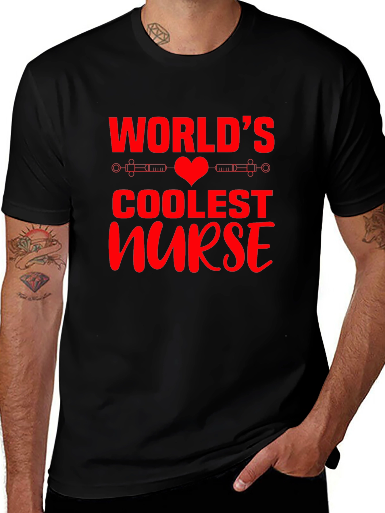 Worlds Coolest Nurse Graphic T-Shirt