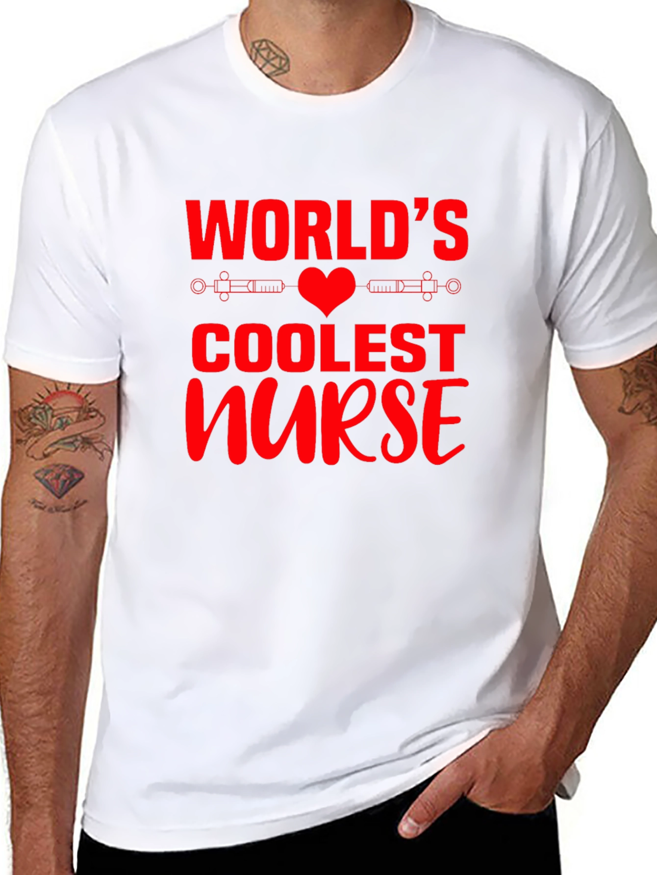 Worlds Coolest Nurse Graphic T-Shirt