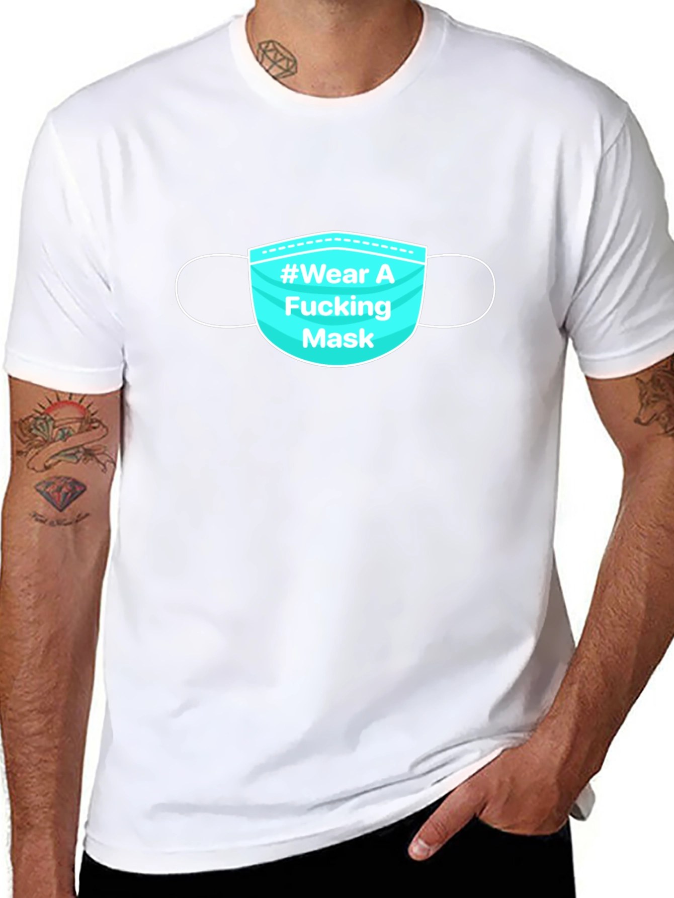 Wear a Mask T-Shirt - Sarcastic Covid Tee