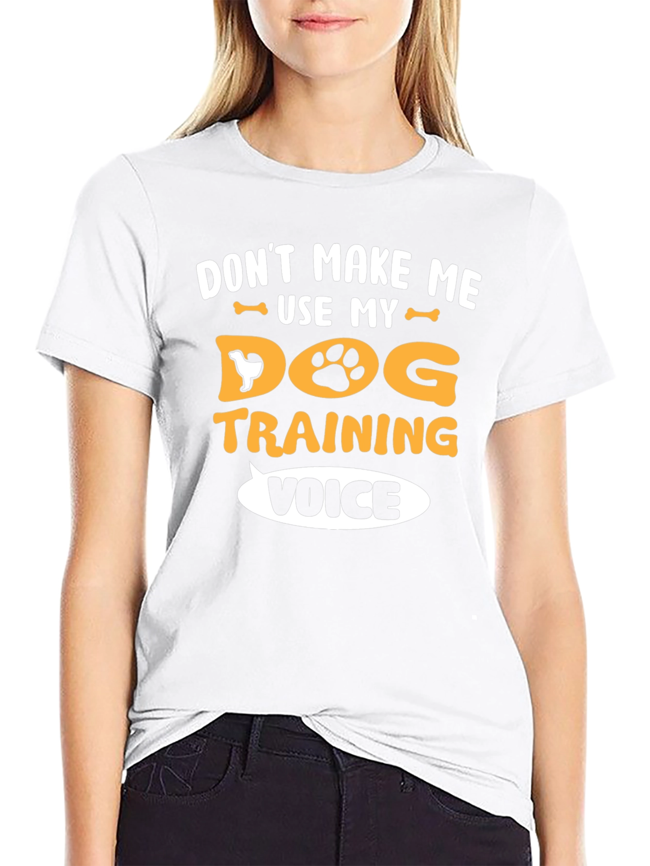 Dog Training Voice T-Shirt - Funny Dog Lover Tee