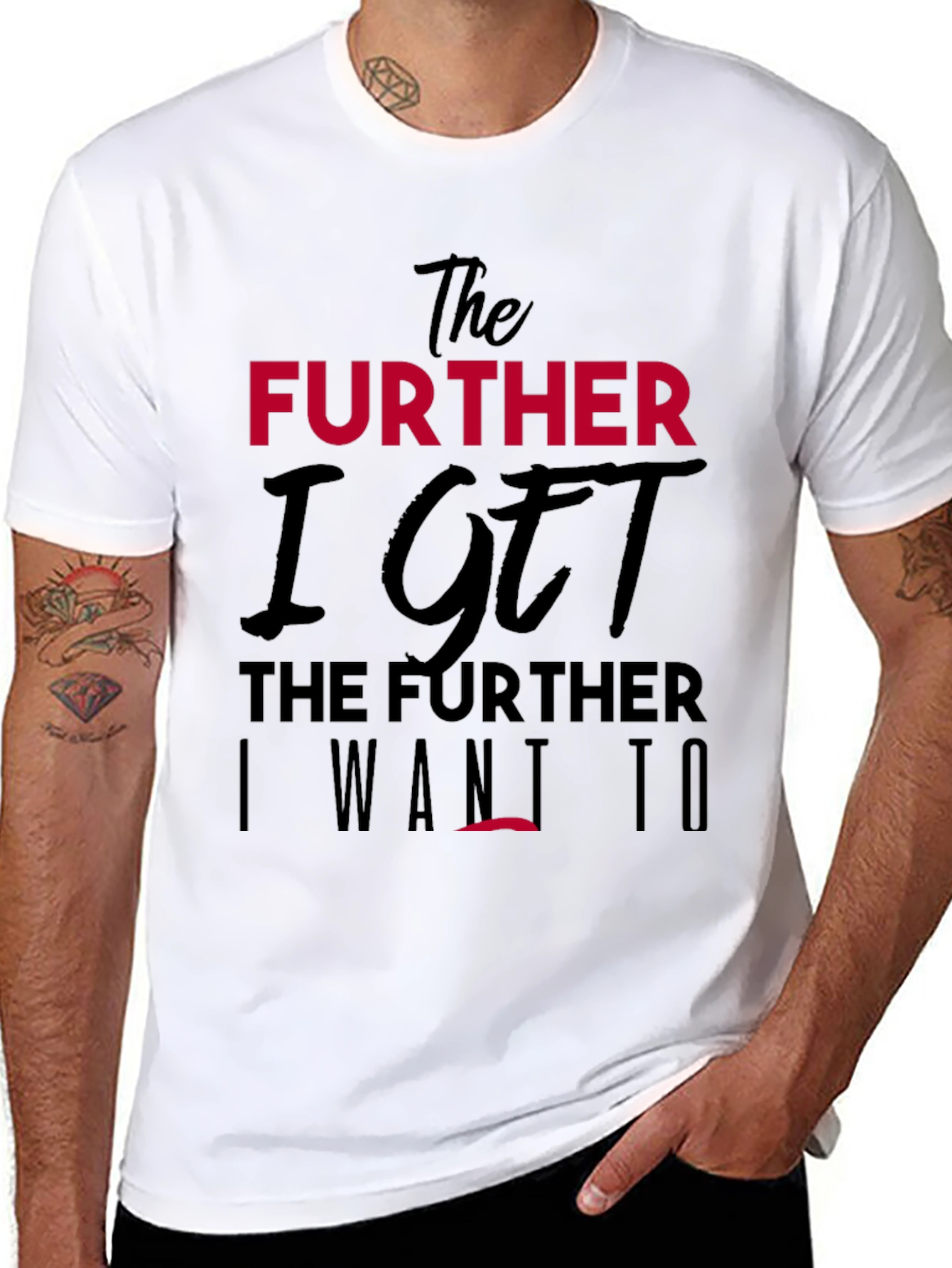 The Further I Get Graphic Tee
