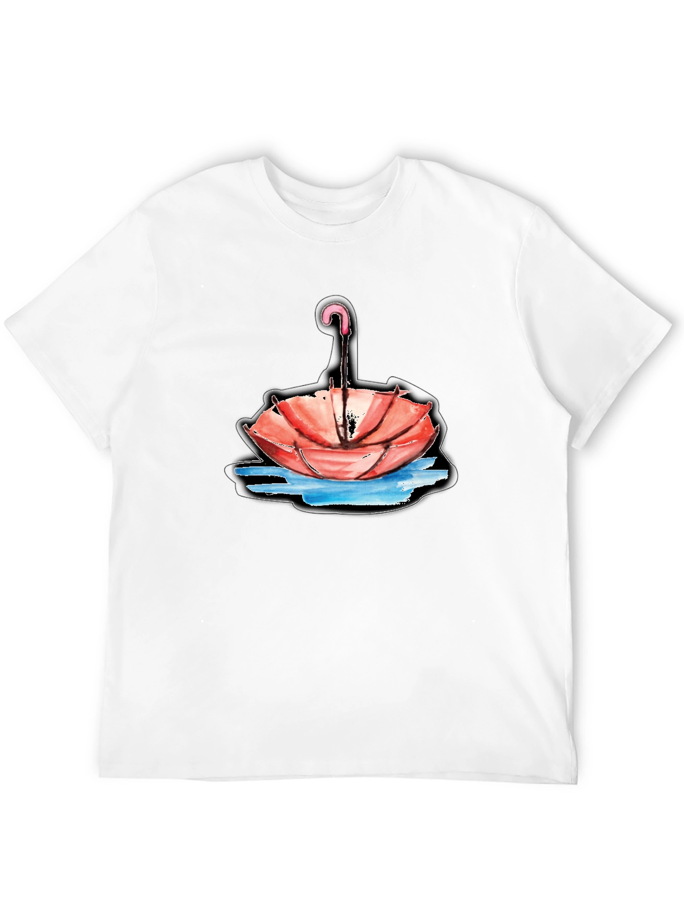 Unique Umbrella T-Shirt - Stylish Graphic Tee