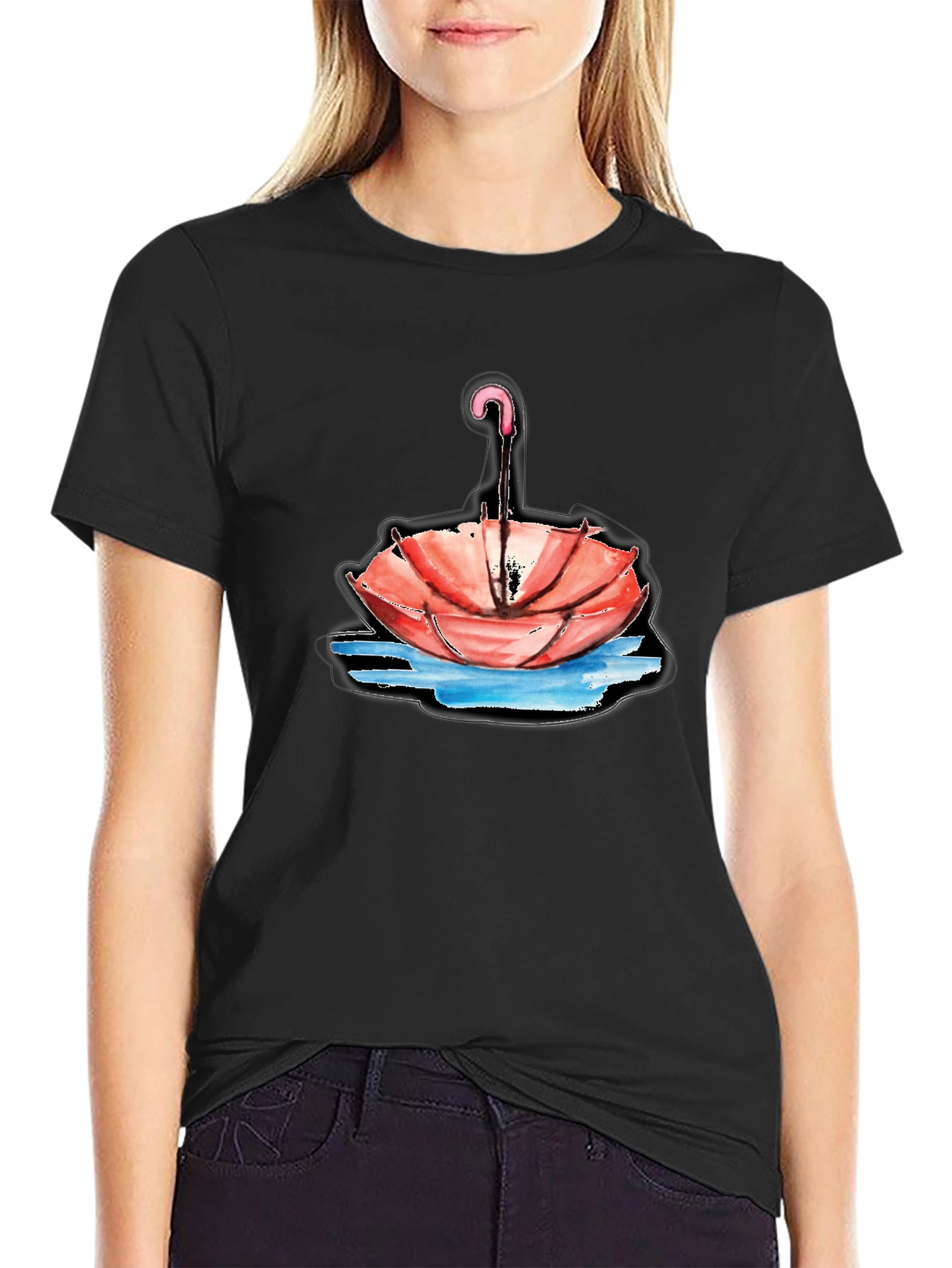 Unique Umbrella T-Shirt - Stylish Graphic Tee
