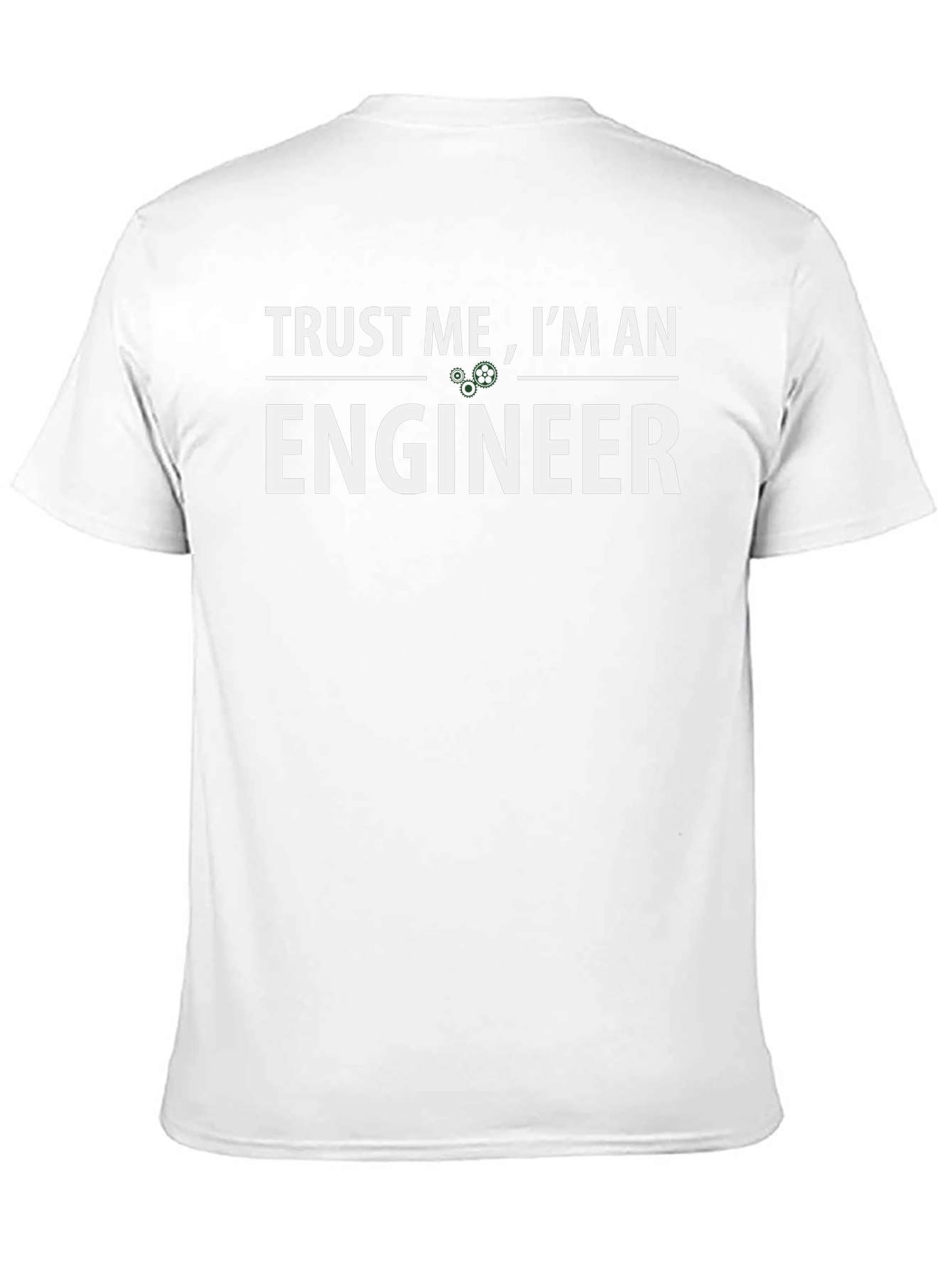 Trust Me Im An Engineer Black T-Shirt