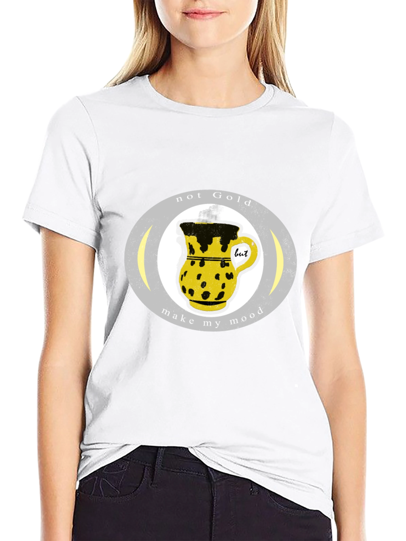 Not Gold T-Shirt - Make My Mood Graphic Tee
