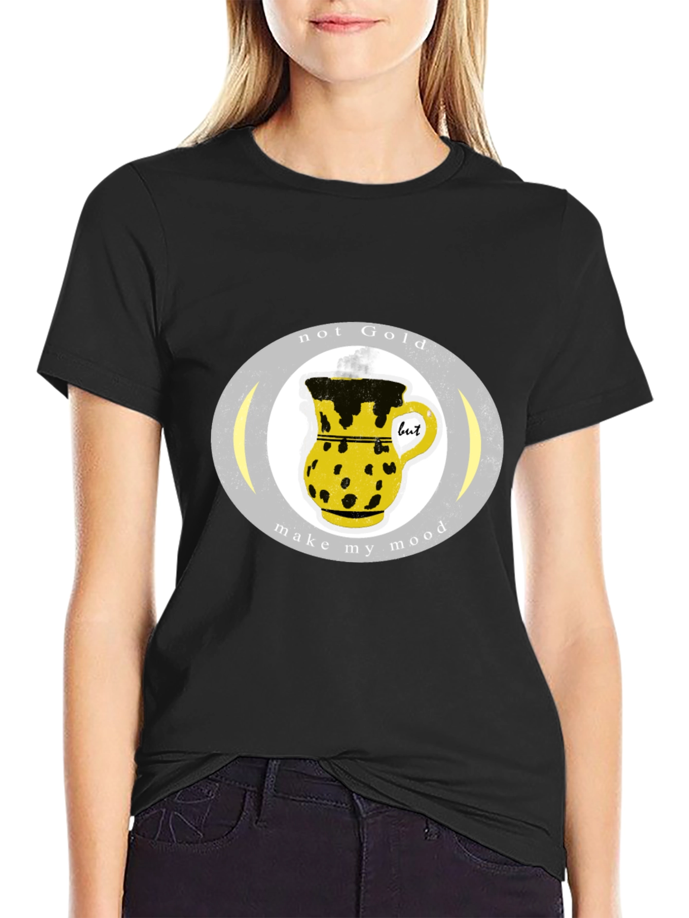 Not Gold T-Shirt - Make My Mood Graphic Tee