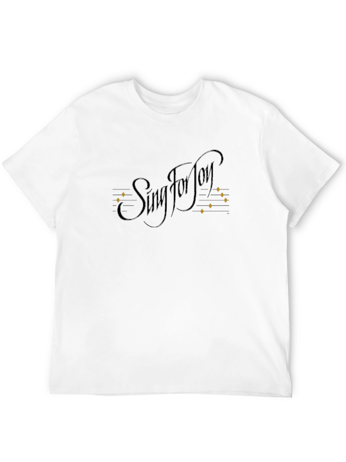 Sing For Joy Black Graphic Tee