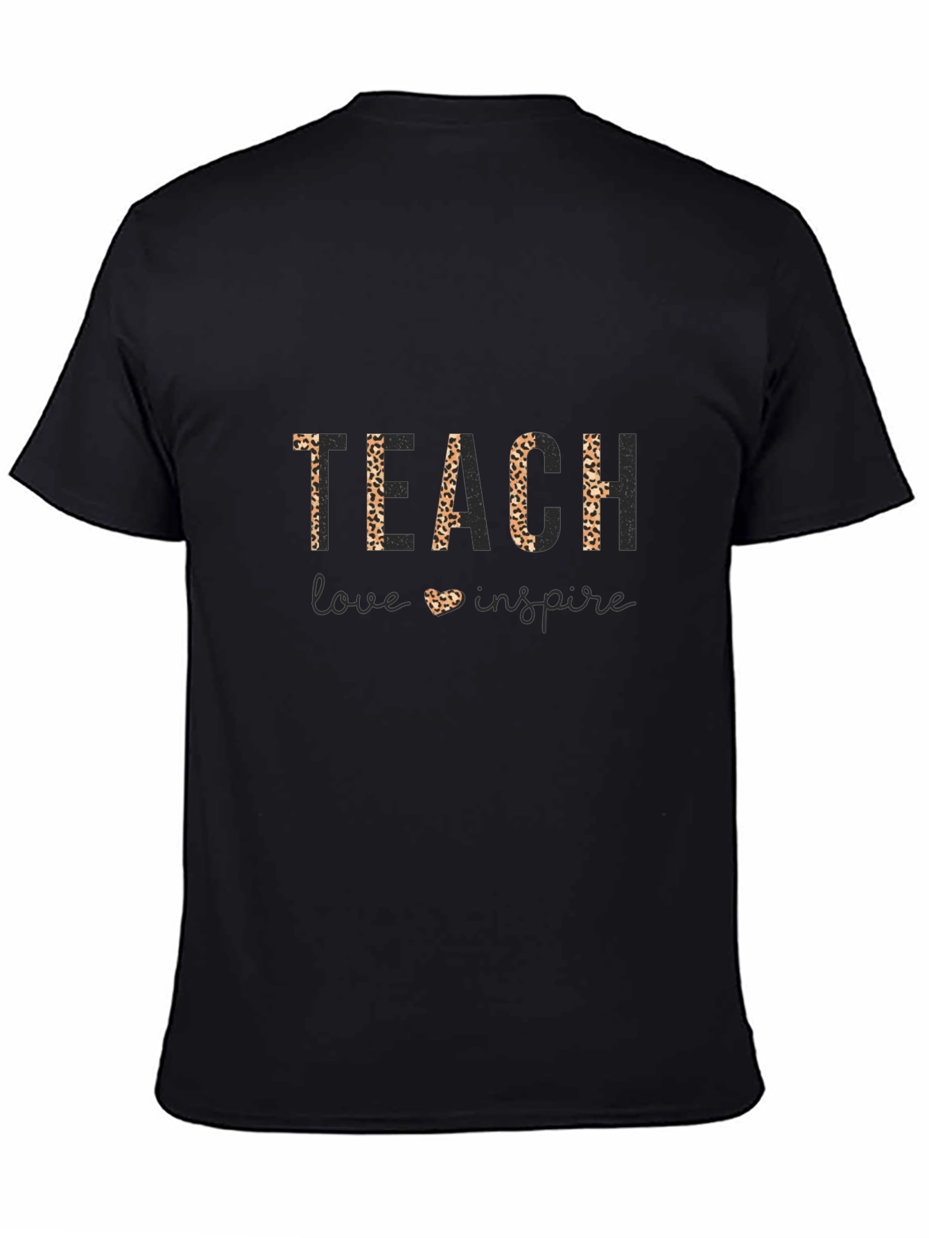 Leopard Print Teacher T-Shirt