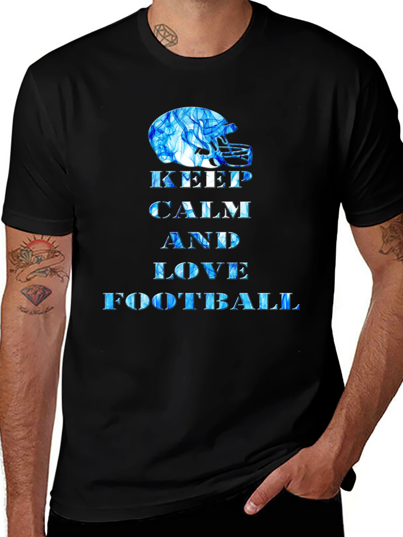 Keep Calm Football T-Shirt