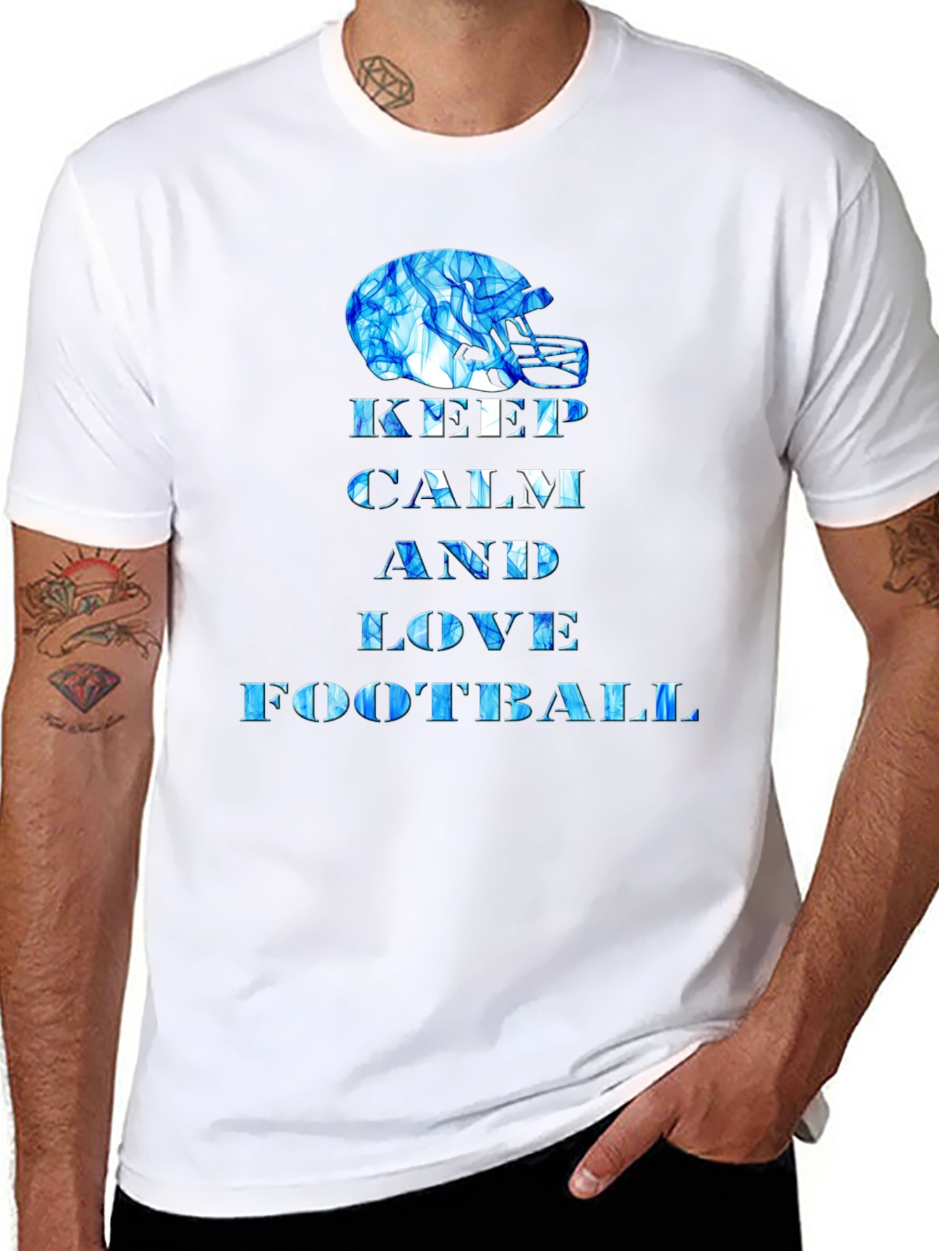 Keep Calm Football T-Shirt
