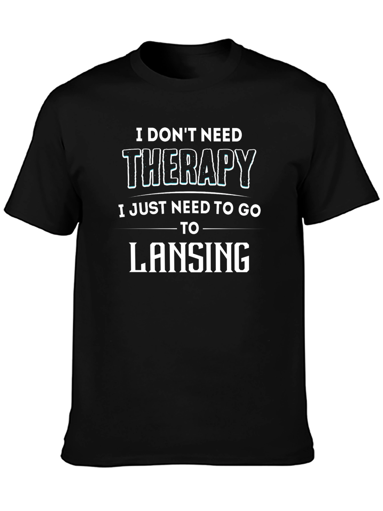Therapy Lansing Graphic Tee - Novelty T-Shirt