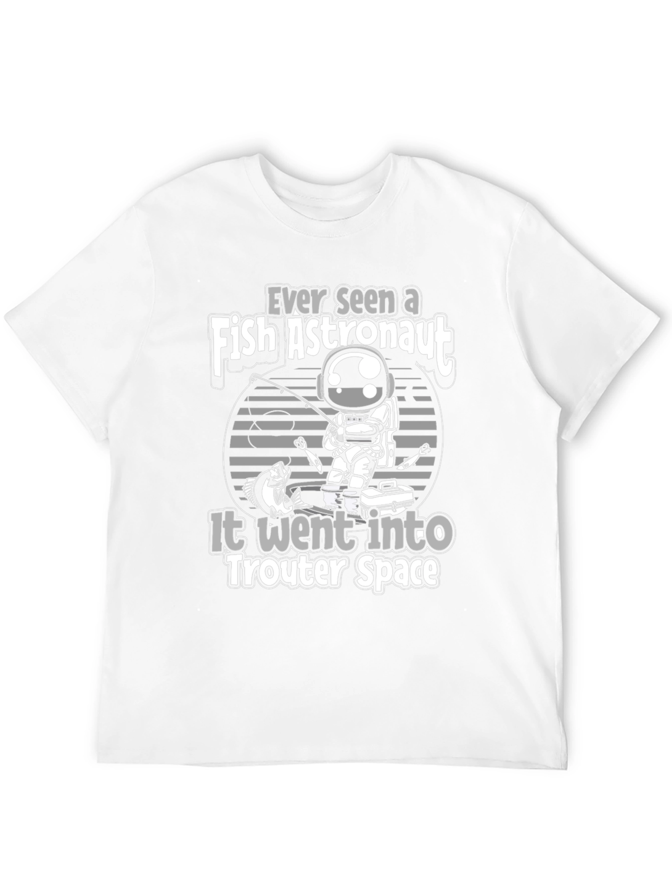 Fish Astronaut T-Shirt - Trouty Space Tee