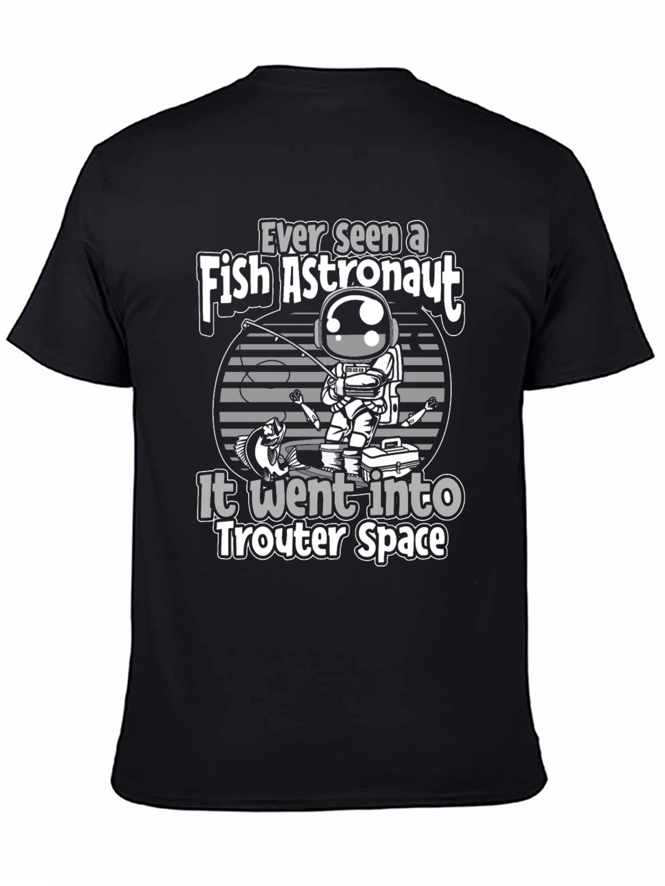 Fish Astronaut T-Shirt - Trouty Space Tee