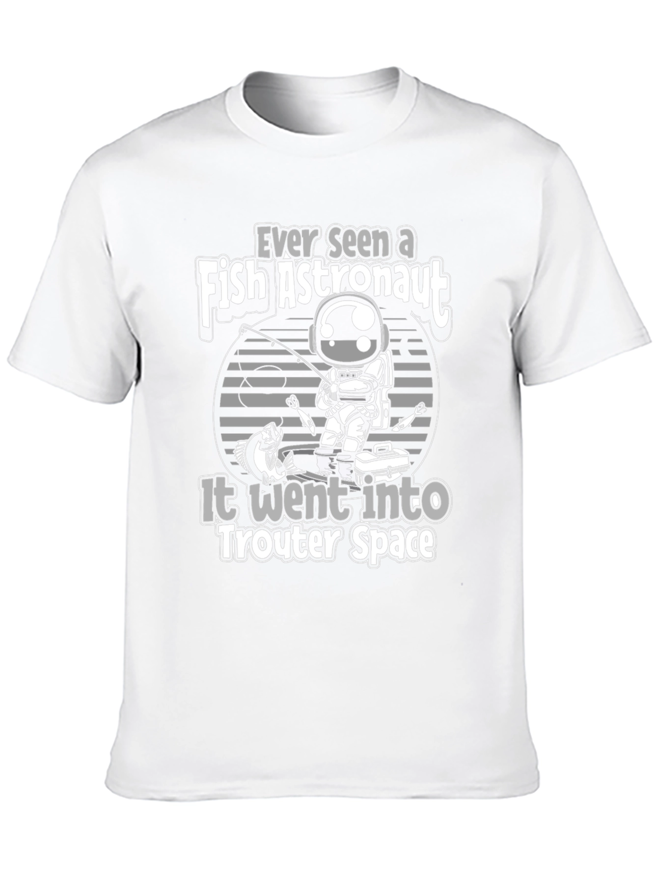 Fish Astronaut T-Shirt - Trouty Space Tee