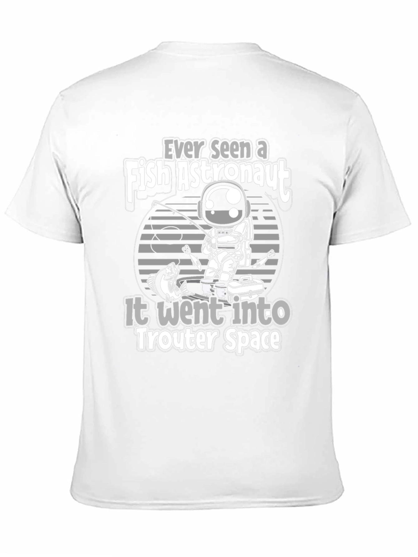 Fish Astronaut T-Shirt - Trouty Space Tee
