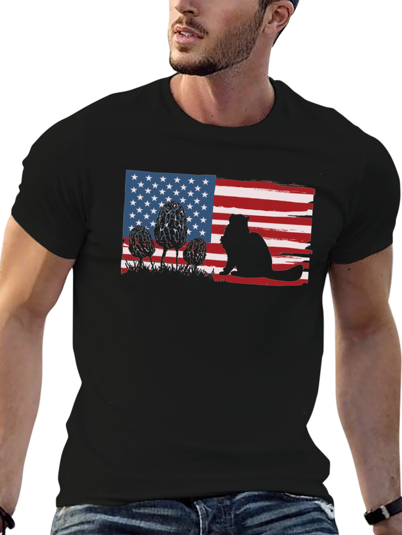 American Beaver Patriotic T-Shirt