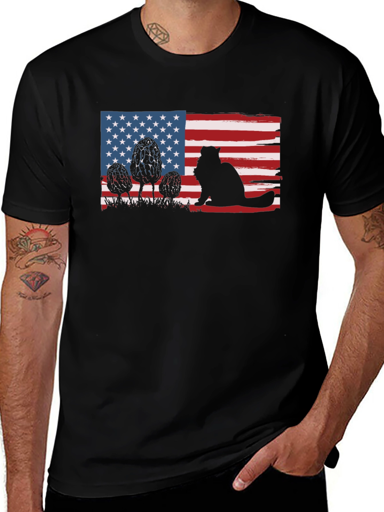 American Beaver Patriotic T-Shirt