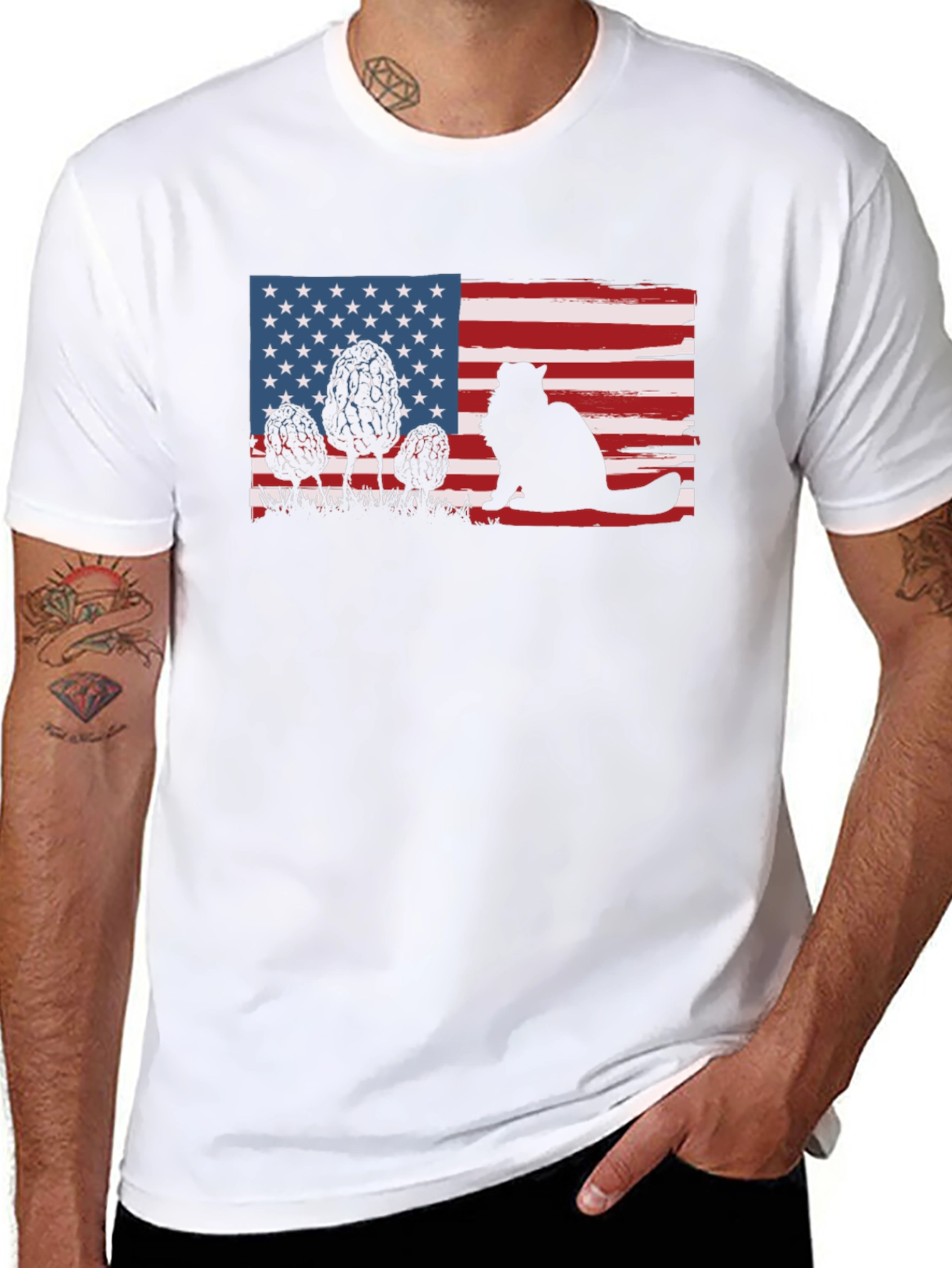American Beaver Patriotic T-Shirt