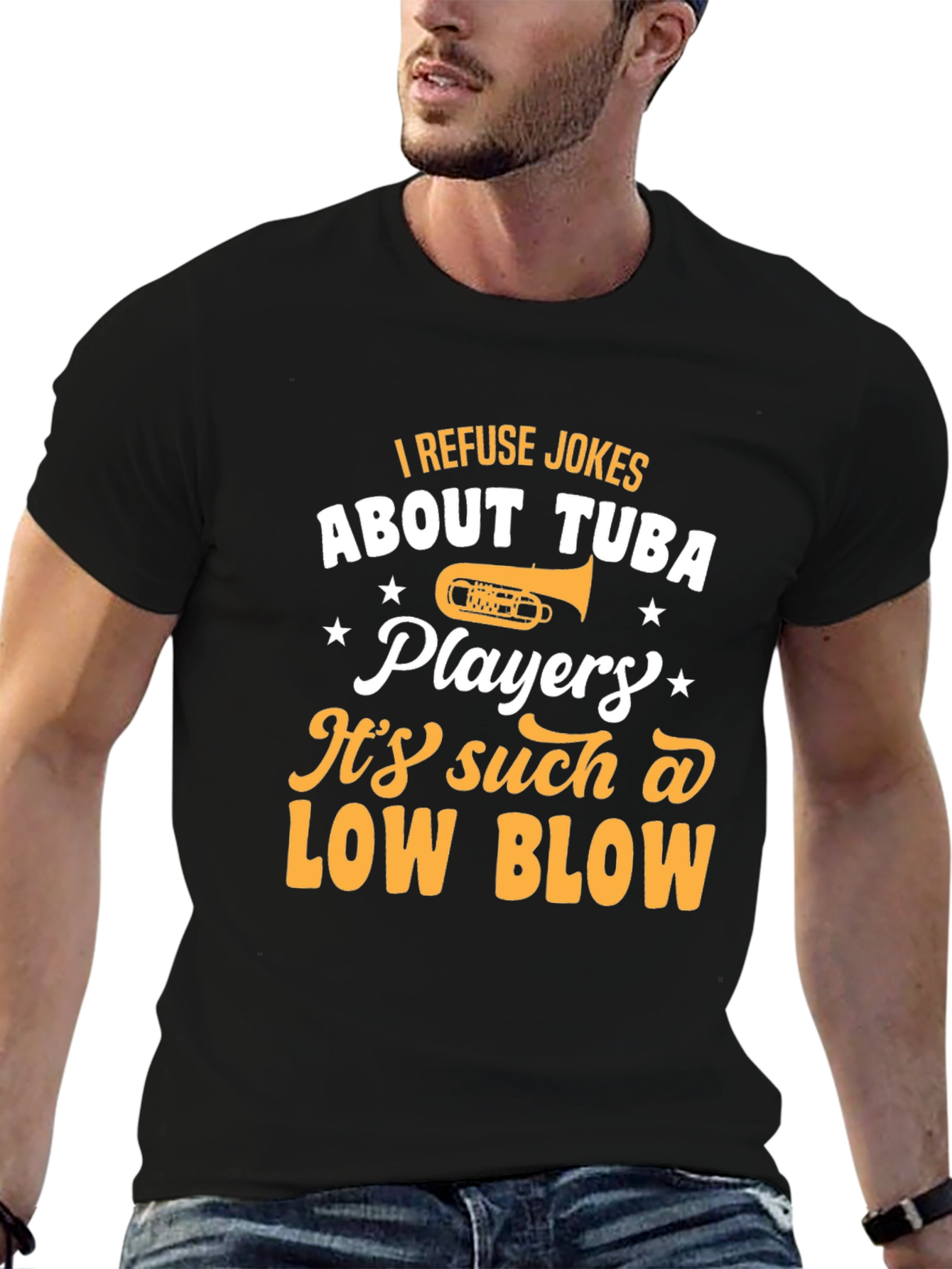 Tuba Player T-Shirt - Funny Musical Joke Tee