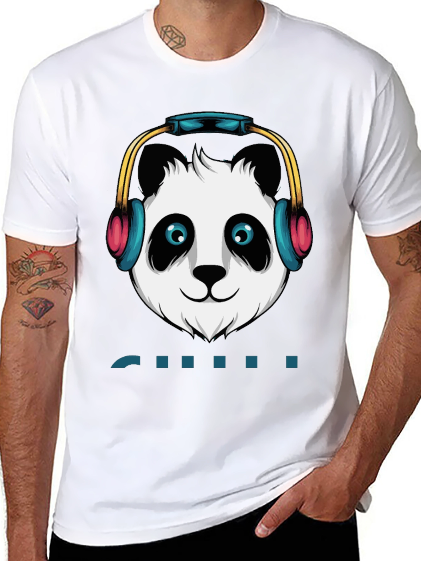Chill Panda T-Shirt - Cool Graphic Tee