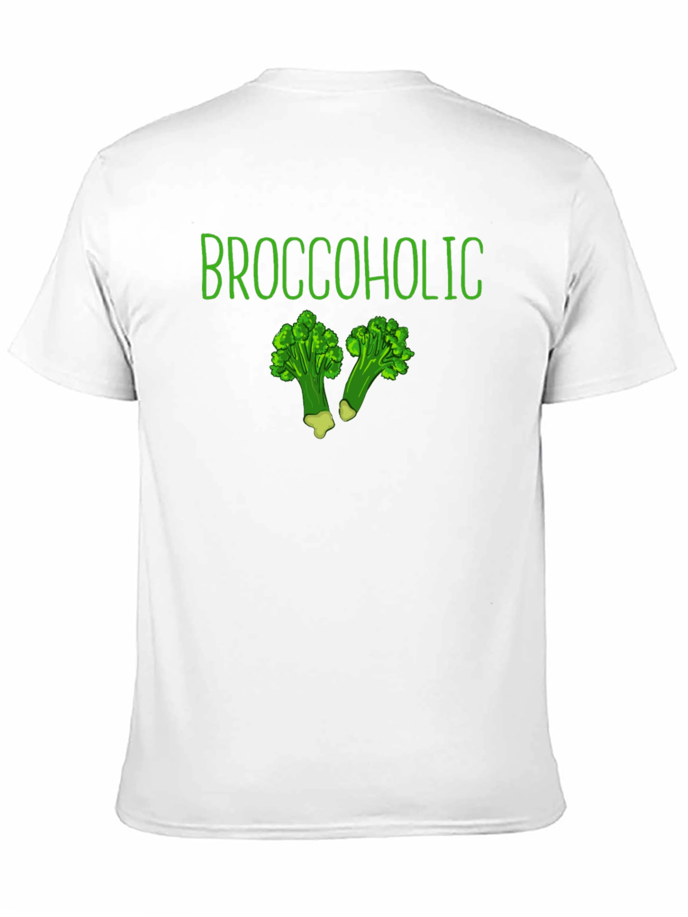 Broccoholic Black T-Shirt - Funny Broccoli Lover Tee
