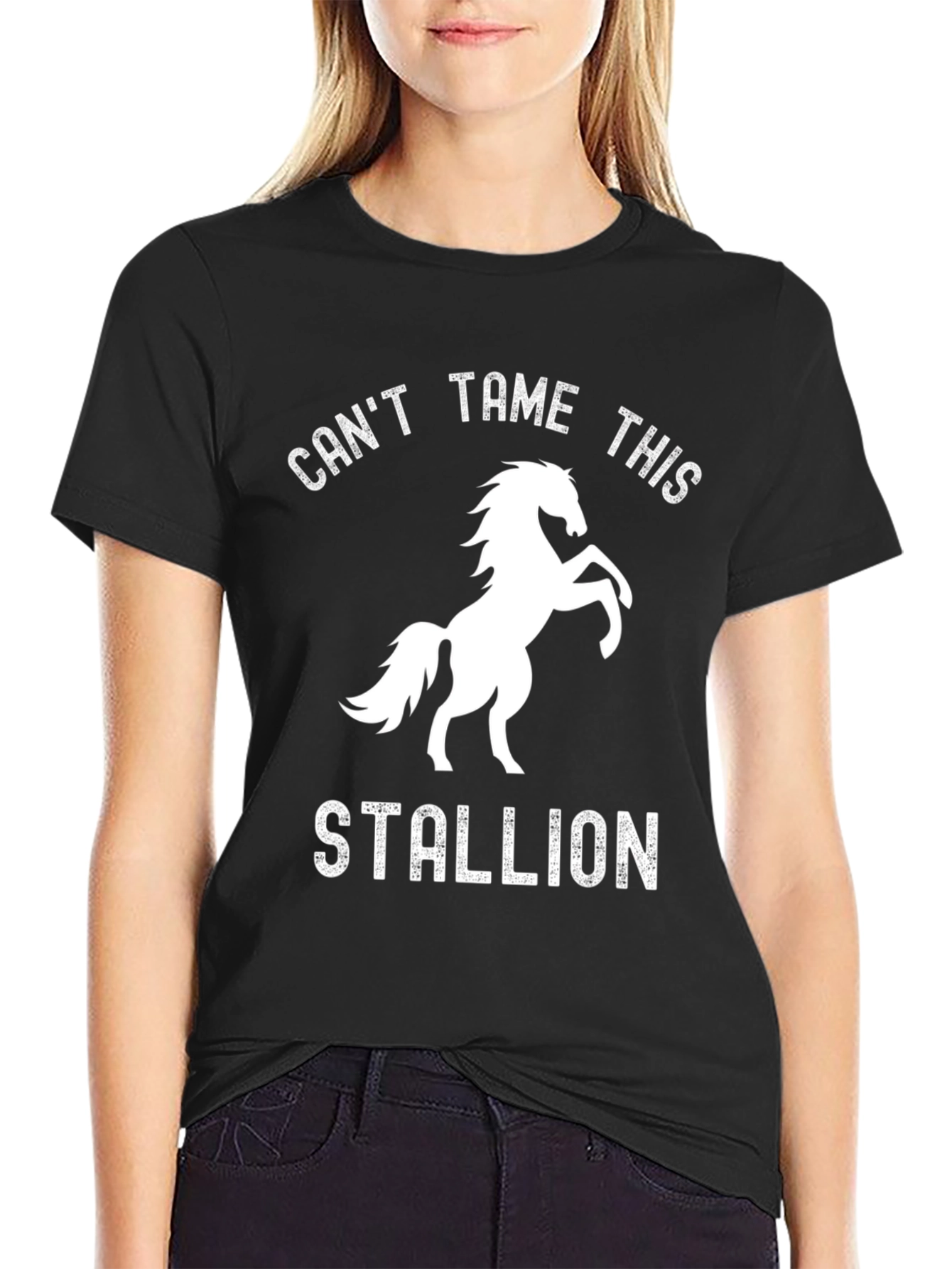 Cant Tame This Stallion Graphic Tee