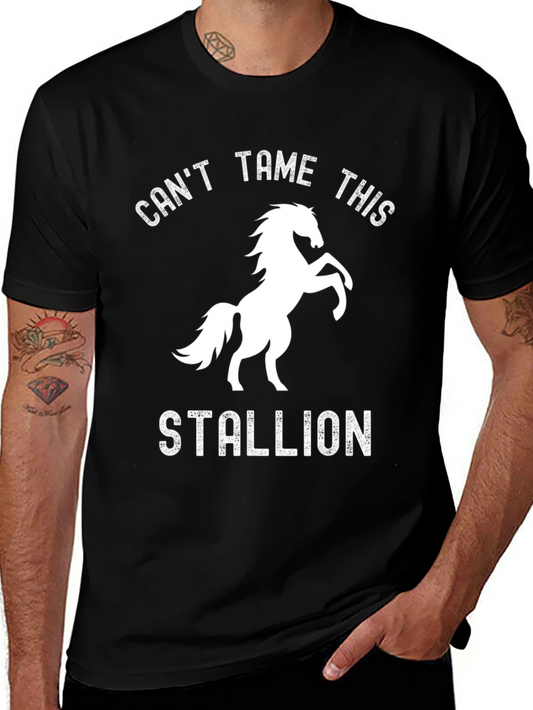 Cant Tame This Stallion Graphic Tee