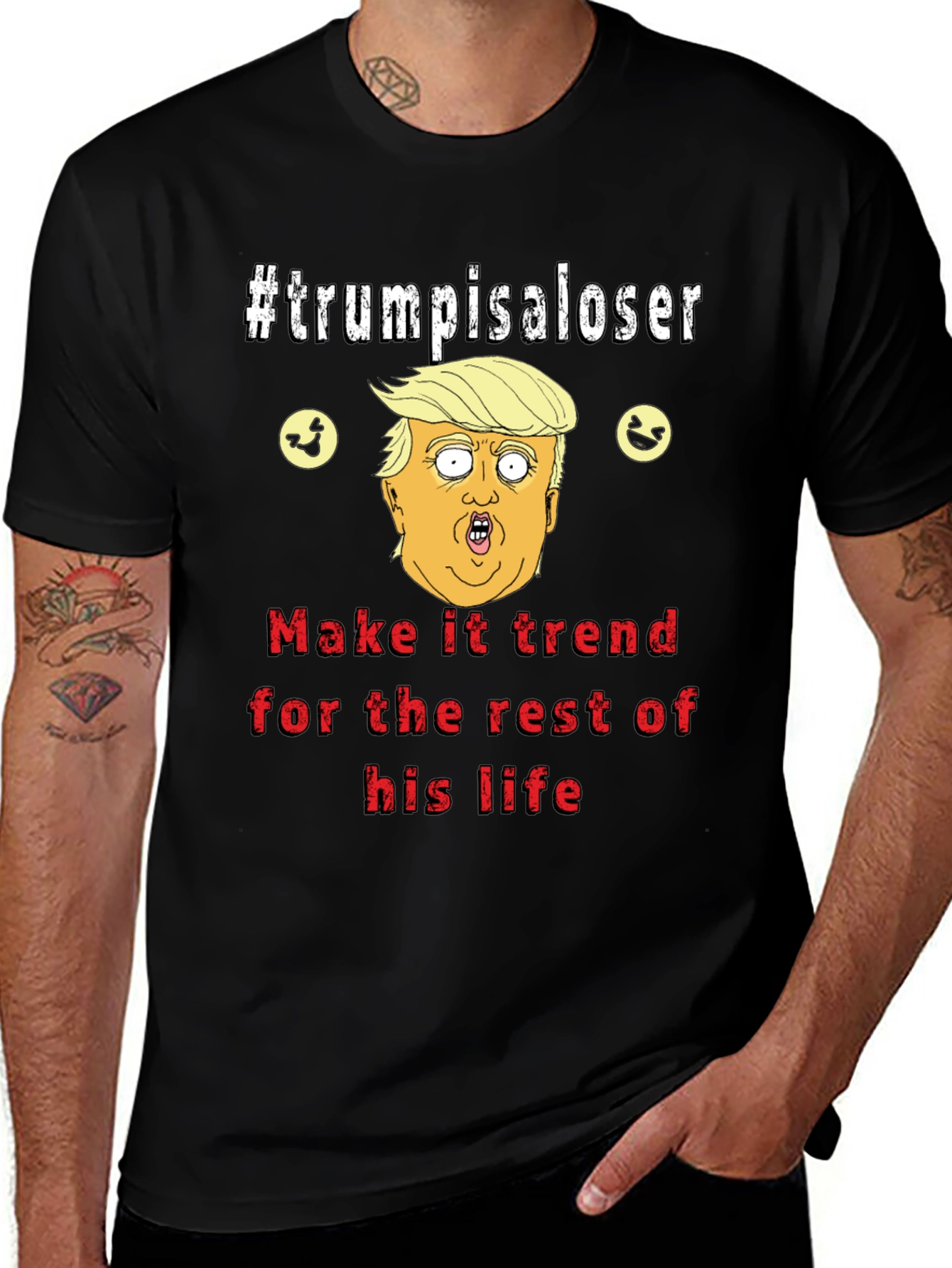 Trump is a Loser Graphic T-Shirt