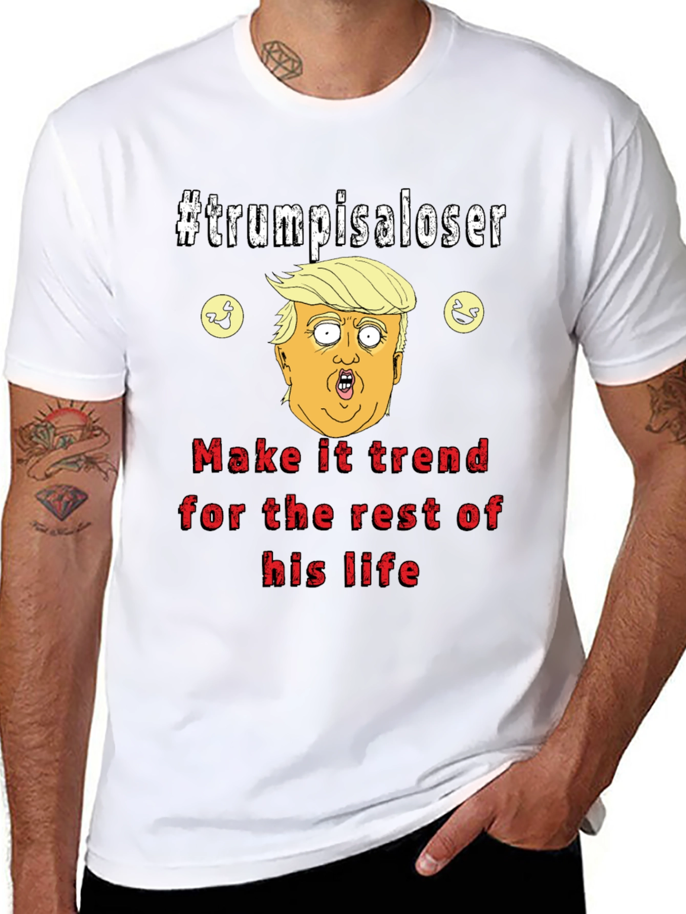 Trump is a Loser Graphic T-Shirt