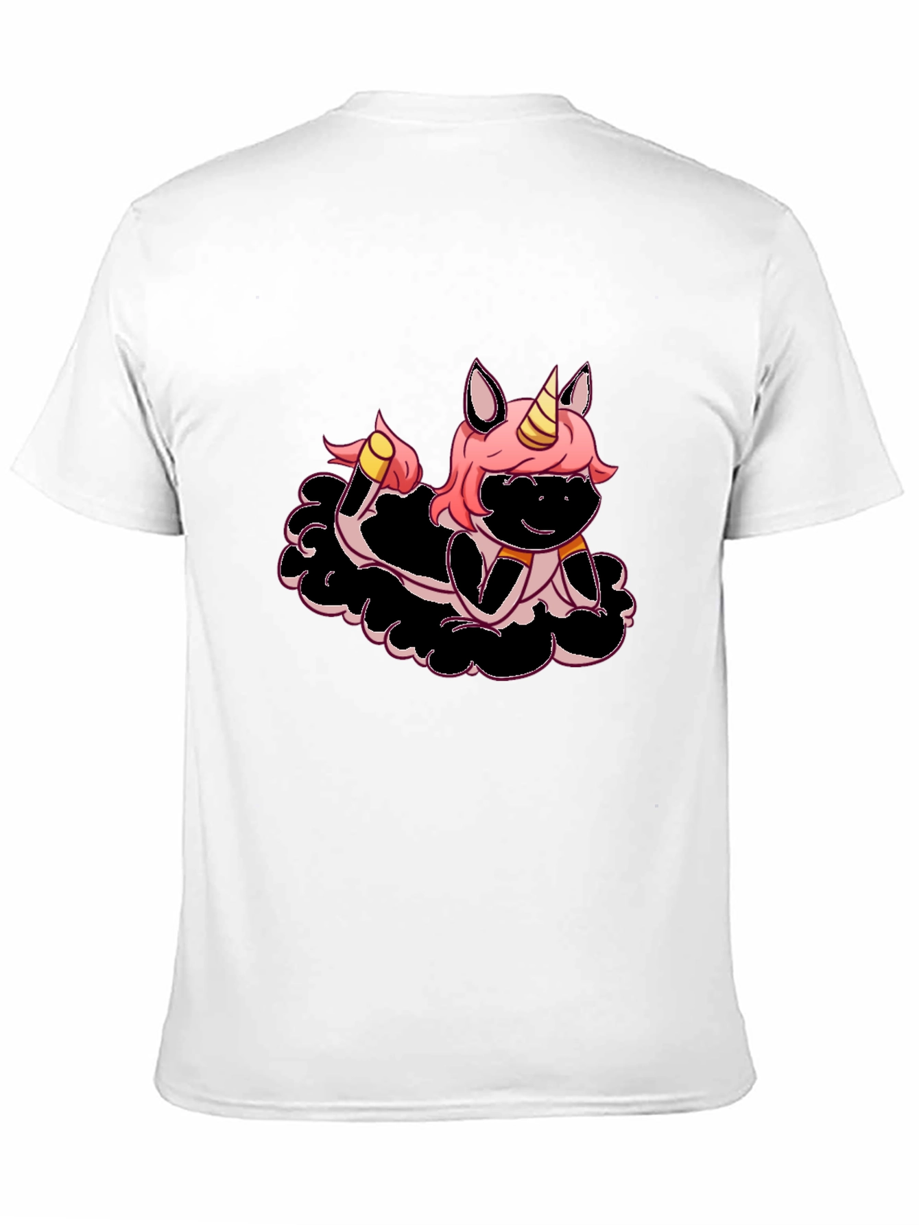 Unicorn Graphic Black T-Shirt