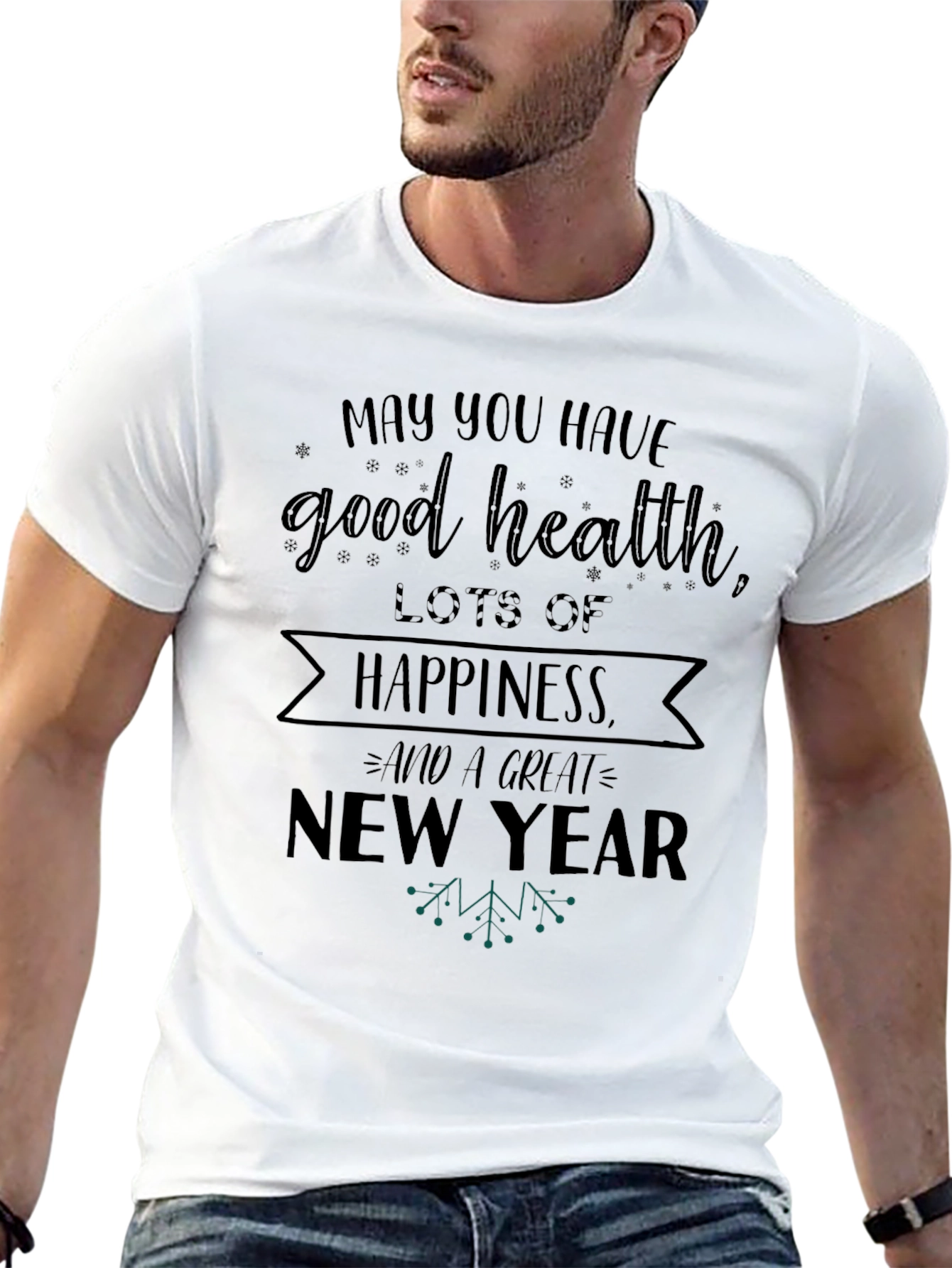 New Years Greeting Graphic Tee