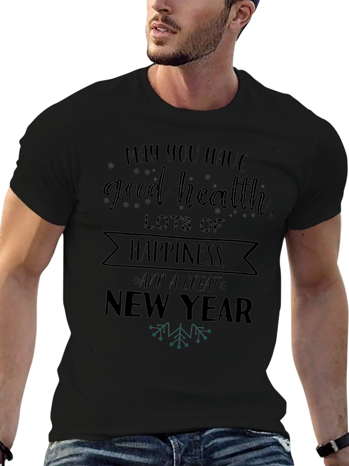 New Years Greeting Graphic Tee